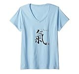 Photo Gallery donna istruttore di calligrafia cinese qi energy (chi) / tai chi maglietta con collo a v Photo Gallery donna istruttore di calligrafia cinese qi energy (chi) / tai chi maglietta con collo a v