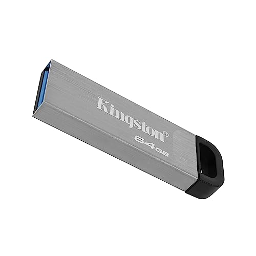 DataTraveler Kyson Drive Flash USB3.2 64 GB, con Elegante Guscio in Metallo senza Cappuccio Protettivo - Chiavetta USB - Immagine 3