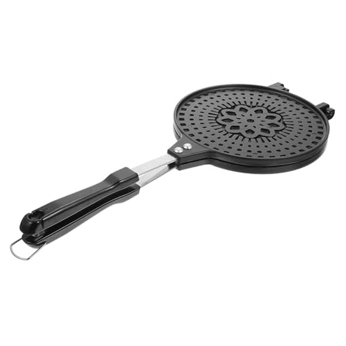 UTHCLO アルミ製エッグメーカー ノンスティックアイスクリームコーンパン 直火対応 ワッフル クレープ焼き器 キッチンアクセサリー 卵巻き