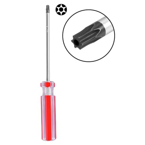 Image of Torx Magnetic Screwdriver,Torx Security Screwdriver,Star Screw Driver for Computer Repairing, Automobile Tools and Home Appliances (T10 x 75mm)