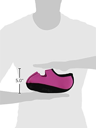 Nufoot Women's Mary Jane Slipper, Hot Pink, Large | Image 5