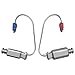 MiniReceiver 3.0 (Speaker Wire Length:2) for Signia, Siemens, rexton, AudioService Hearing aids (Right, Medium)