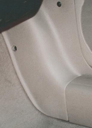 Q Logic Q Forms Kick Panel Enclosures Compatible with Volkswagen/Golf/Jetta/GTI