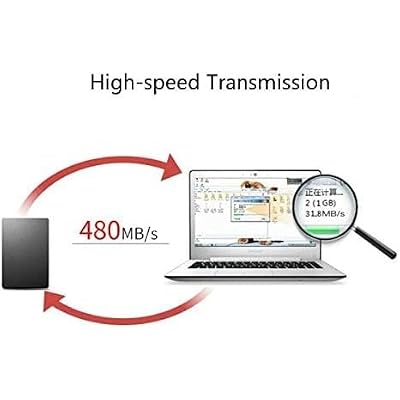Alfais 4575 Mini USB to USB Data Charging Cable, Black