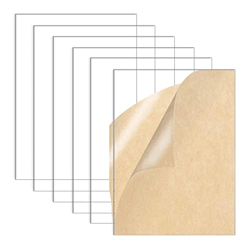 Hojas acrílicas para manualidades y proyectos creativos en el hogar, pack de 20 5