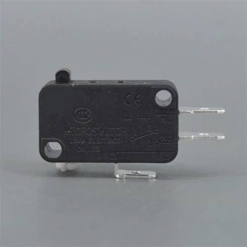 Microinterruptor de límite negro KW7-0 con corte preciso de 3A para flujo de agua 3