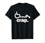 Handicap Wheelchair Funny Wheelchair Fall T-Shirt