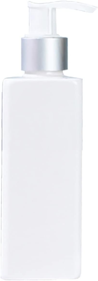 200/250ML Lotion Bottle Soap Shampoo Dispenser Bottle for Bathroom Gold Pressing Head Square Sub-Bottling Lotion Soap Dispenser (Capacity : 200ml Color : White) (Black 250 ml)