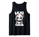 Hug Dealer Cute Panda Free Hugs Cuddly Panda Tank Top