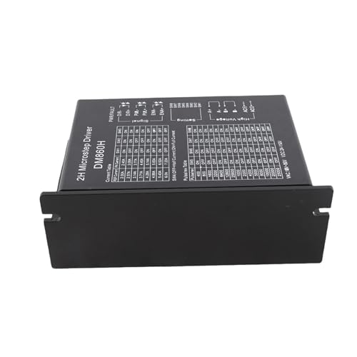ZDETGU Stepper Motor Drive DM860H - High Performance 2 Phase Driver for NEMA23 NEMA34 Motors - Industrial Automation Mot