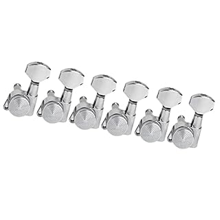 Chevilles Cordes Guitare Tauners De Verrouillage 6l Réglage des Chevilles De Guitare Ratio De Matériel De Guitare 1:19… - Les Beatles, Paul McCartney, John Lennon, RIngo Starr, George Harrison