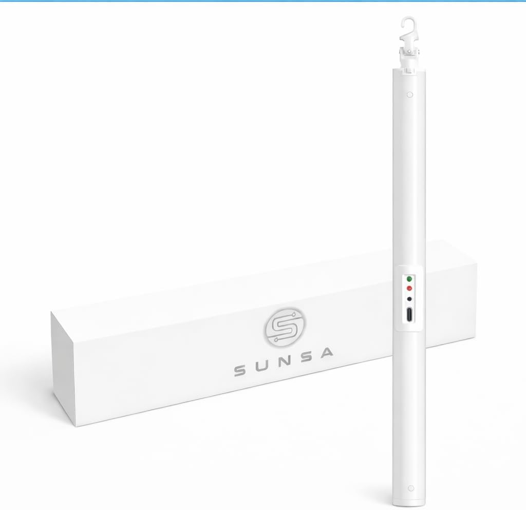 Sunsa Wand RF – Remote Control Retrofit Solution to Motorize Existing Blinds, Add Smart Hub for Alexa & Google Home (Sunsa Wand Only)