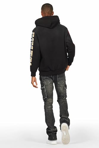 Men's Feodor Stacked Flare Cargo Jean4