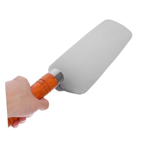 Truelle de maçonnerie inox pour lissage de béton et jointoiement précis de carrelage - 5