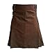 Pantalones Personalizables para Hombre Vintage Falda Escocesa gótica Kendo Bolsillo Faldas Ropa...