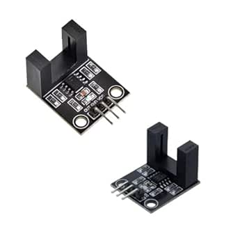 Photoelectric Encoder Speed Sensor Module (3-Pins Mini Black) : Amazon ...