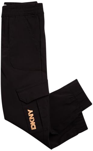 DKNY Baby Boys Pants Set - 2 Piece Short Sleeve Graphic Tee and Cozy Fleece Jogger Pants for Infant Toddlers Little Boys3