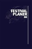 grunge festival  Festival Planer 2020: Blau Grunge Edition I Eventplaner und Tagebuch für Deine Festivalsaison I Für bis zu 5 Events I Perfekt organisiert & mehr Zeit für die Party I Robustes Softcover