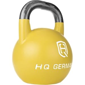 Competition Kettlebell | 8-36kg | Sets | Edelstahl Griff | ±200g Gewichtstoleranz | Pulverbeschichtet