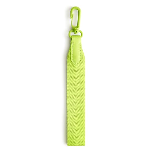 Vera Bradley Womens Ripstop Wide Key Chain Lime Green One Size