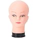 Testa da allenamento per esercitazione, modello di testa di manichino Manichino calvo Testa di bambola Addestramento Parrucca morbida Occhiali Mannequin Parrucca Testa di visualizzazione per parrucche