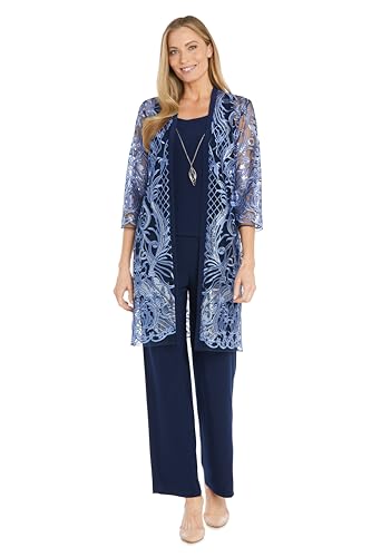 Image of R&M Richards Women's Threaded Charm Sequin Set