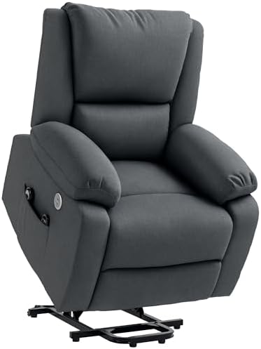 HOMCOM Fauteuil releveur électrique, Fauteuil Relax électrique, a...