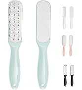 Foot File Callus Remover for Feet, Feet Filer for Dead Skin, Double Side Metal Foot File Stainles...