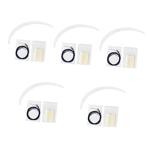 Règle à sourcils transparente Healvian pour corriger l'asymétrie avec mesure flexible