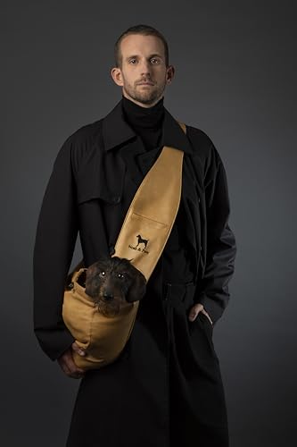 Sangle réglable rembourrée et sécurité 3X sur le sac pour chien Noah & Paw