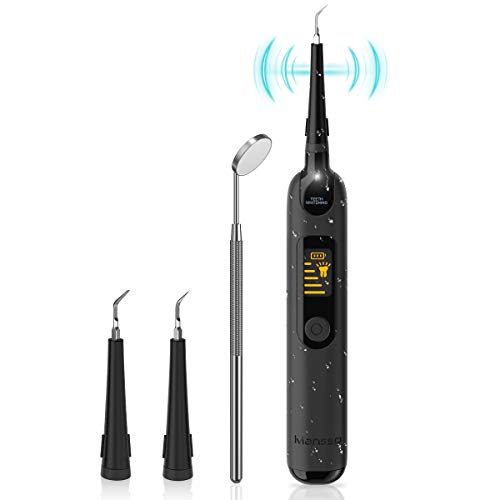 Preisvergleich Produktbild Elektrisches Reinigungsset Mansso 5 Intensities Sonic elektrische Reinigungsset mit LED-Bildschirm und LED-Licht, IPX6 wasserdicht