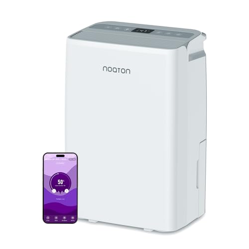 Noaton® DF 4115 WiFi HEPA Deumidificatore Casa Muffa, WiFi App, 15L/24H, con...