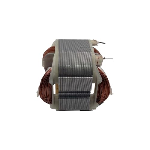 FEARZIE AC220V-240V Armature Rotor Anchor Stator Replacement for Cordless Drill GBM6RE GBM 6RE(Stator)