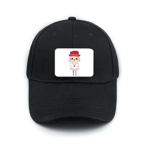 Casquette noire Canada Ottawa réglable en coton pour look urbain et protection solaire
