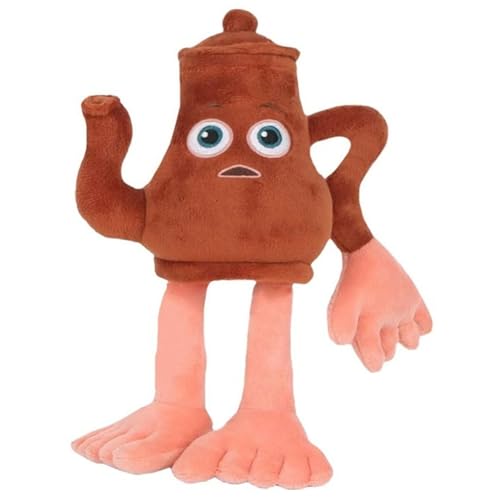 KUKUShining Peluche de tralala italiano, adorável boneco Tung Tung Sahur divertido brinquedo de peluche presente para crianças adolescentes (Ta Ta Sahur)