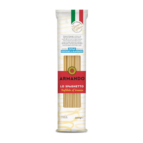 ARMANDO Lo Spaghetto, Pasta di Semola di Grano Duro, Confezione da 500g