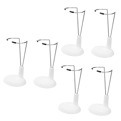 VICASKY Portable 15cm Doll Stand Doll Armature for Fashion Storage Rack 6 Pieces for Home Decor