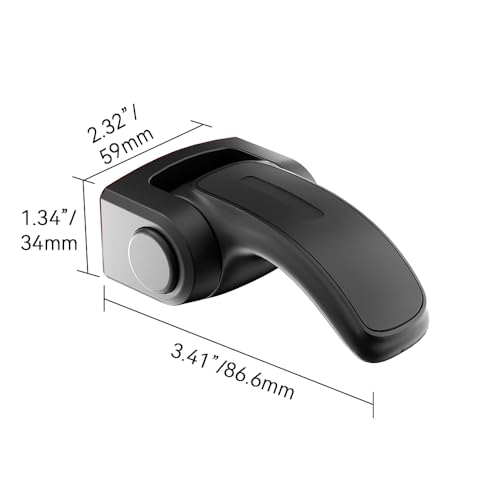 Miniatura 8 de Safelon Cerradura De Puerta De Horno De Seguridad Para Bebés, Cerraduras De Seguridad De Cocina Para Bebés, Cerraduras De Horno A Prueba De Niños Para Niños, Resistentes Al Calor Negro, 2 Piezas