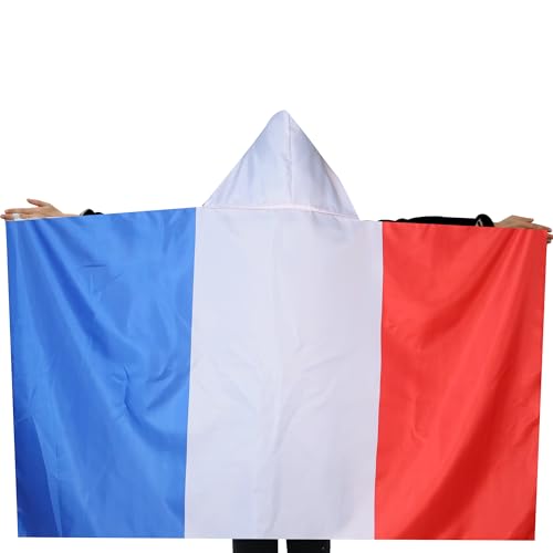 Image of AZ FLAG France BODY Flag 3' x 5' - French CAPE FAN flags 90 x 150 cm - Banner 3x5 ft