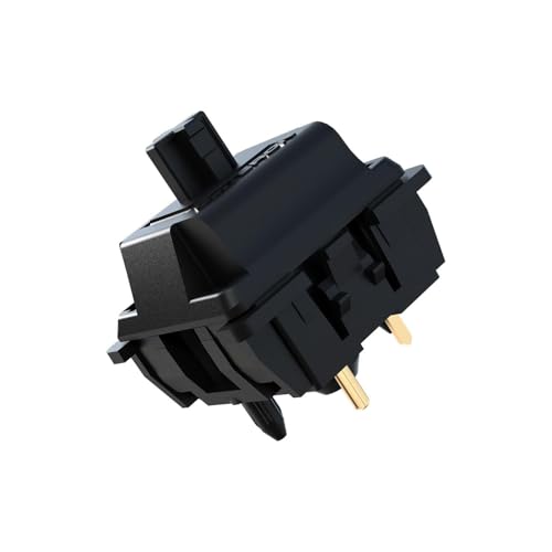 Image of Gateron Oil King V2 Pre-Lubed Smooth Linear Keyboard Switches,90 Pcs | 5-Pin 55gf,60 Million Keystroke Lifespan,Compatible MX Mechanical Keyboards,DIY Custom Mod Parts