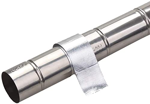 Miniatura 6 de MYANGHAOT Cinta adhesiva de fibra de vidrio, cinta autoadhesiva ignífuga de alta temperatura, a prueba de fugas, cinta adhesiva de sellado de