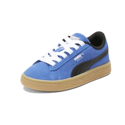 PUMA Kids Boys Suede Classic Gen Lace Up Sneakers Shoes Casual - Blue - Size 3 M2