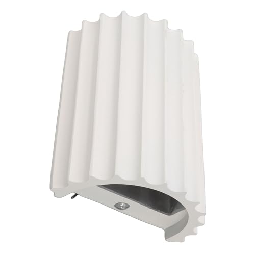 Aplique LED de pared G9 blanco contra zonas oscuras en pasillos