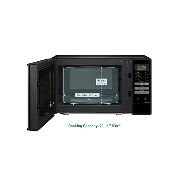 Panasonic NNE28JBMBPQ Compact Solo Microwave Oven with Turntable, 800