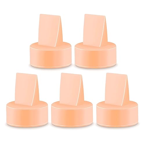 Image of Maymom Duckbill Valves Compatible with Spectra S1 S2 9 Plus Dew 350 Not Original Spectra Pump Parts S2 Accessories Replace Valve (Orange, 5ct)