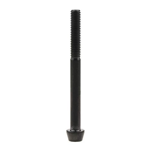 Image of Titanium Ti Bolt M5x9 16 18 20 25 30 35 40 45 50 55 60mm Tapered Head Screws Pack of 4 (M5x55mm, Black)