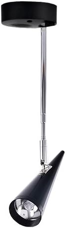 7W COB LED Wall Sconces/Ceiling Picture Spot Project Focus Lamp Fixture Light Black Finish Warm White