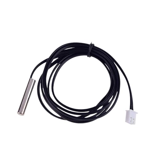 Termistor NTC 10K 1% 3950 pack de 100 sensores de temperatura digital con cable de 1 metro 2