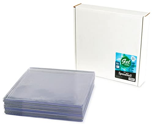 Speedball 8043 12" x 12" Gel Printing Plate (10 Plates)