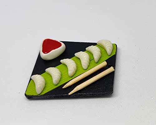 R3 Creation Momos Fridge Magnet Miniature Food 3D Fridge Magnet Best Souvenir Gift 100% Made in India-image-27